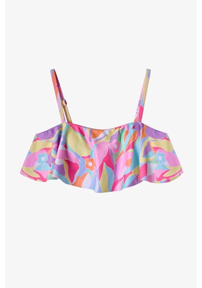 Penti Renkli Genç Kız Tropic Bandeau Bikini Takımı