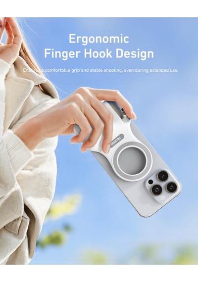Telesın Fun Shot Manyetik Telefon Kamera Kavrama İphone Ve Android İçin Çıkarılabilir Kablosuz Deklanşör Uzaktan Kumanda, 1/4" Tripod Vida, Konforlu Ergonomik Kamera Kavrama Kolu Tutucu Sku: Smgstkc4 Telesın Fun Shot Manyetik Telefon Kamera Kavrama İphone Ve Android İçin Çıkarılabilir Kablosuz Deklanşör Uzaktan Kumanda, 1/4" Tripod Vida, Konforlu Ergonomik Kamera Kavrama Kolu Tutucu Sku: Smgstkc4