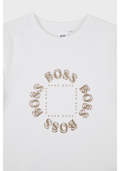 Hugo Boss Çocuk Sweat 25l39/10b Whıte Beyaz