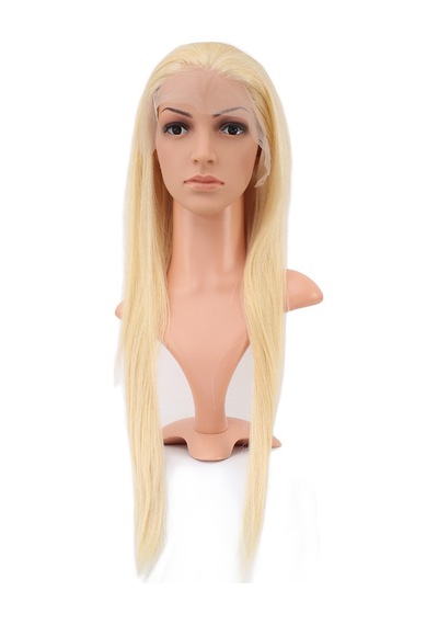 Gerçek Front Lace Düz Platin Tül Peruk / 70/75cm 2466863