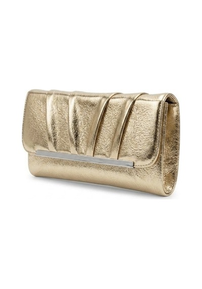 Varol 441 Clutch Kadın Portföy Çanta Altın