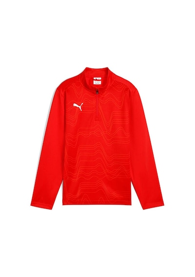 Puma Teamgoal Trg 1/4 Zip Top Gpc Erkek Futbol Antrenman Uzun Kollu Tişört 66006601 Siyah Siyah