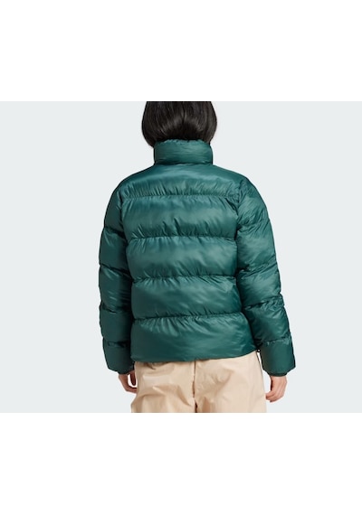 Adidas Adicolor Dolgulu Yeşil Kısa Mont Jd0416 Yeşil