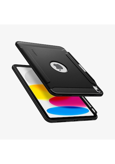 Spigen İpad 11'' 2025 / 10.9'' 10.nesil 2022 İle Uyumlu Kılıf Rugged Armor Matte Black Arka Kapak Spigen İpad 11'' 2025 / 10.9'' 10.nesil 2022 İle Uyumlu Kılıf Rugged Armor Matte Black Arka Kapak