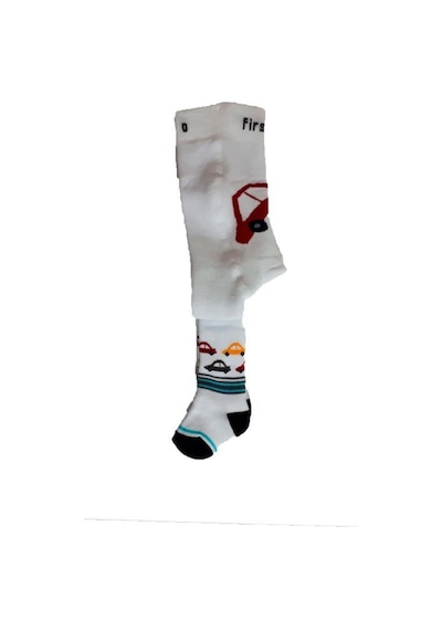 Hepsine Rakip Hepsinerakip Erkek Bebek/Çocuk Havlu Renkli Desenli Külotlu Pamuk Çorap