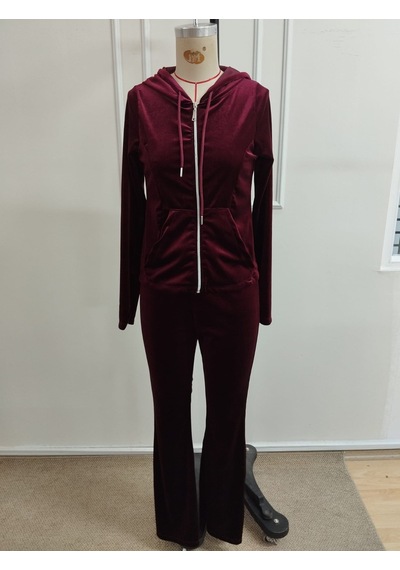 Bhrwear Kadın Uzun Kollu Kapşonlu Ve Önden Fermuarlı Cepli Kadife Bluz Ve Pantolon Ikili Takım Çok Renkli Bhrwear Kadın Uzun Kollu Kapşonlu Ve Önden Fermuarlı Cepli Kadife Bluz Ve Pantolon Ikili Takım Çok Renkli