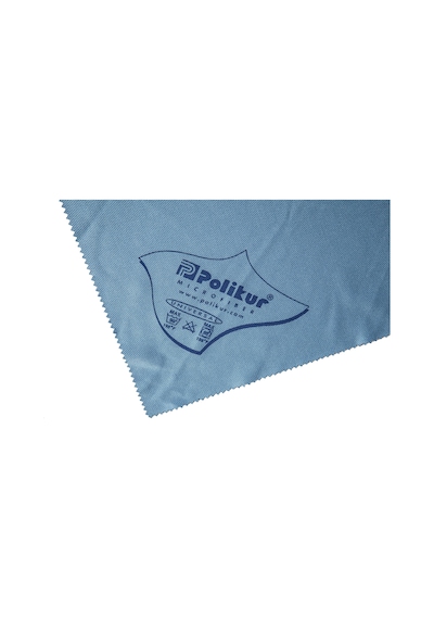 Polikur 3220 Universal Mikrofiber Cam Temizlik Bezi 40X50 Cm Mavi 1 Adet