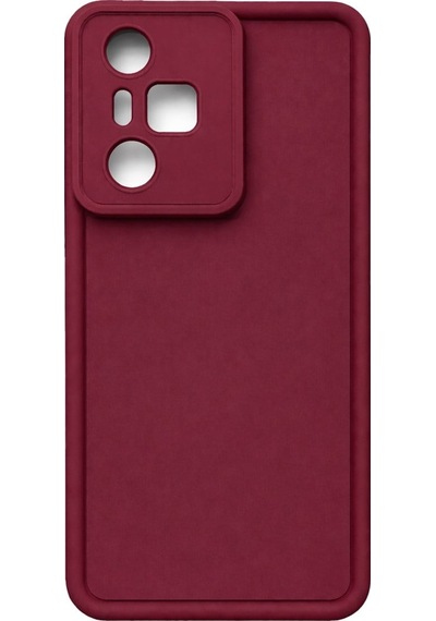 Honor 300 Ultra Uyumlu Kamera Çıkıntılı Mat Silikon Telefon Kılıfı Bordo