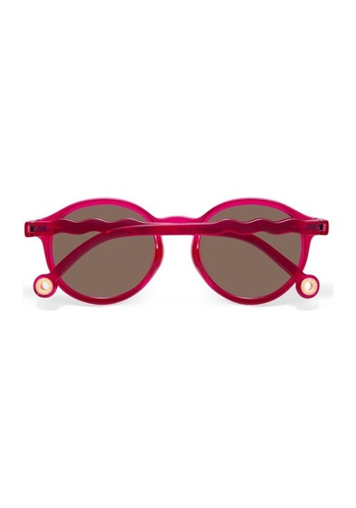 Olivio&co Classic Oval Junior Güneş Gözlüğü - Raspberry Açık Gri