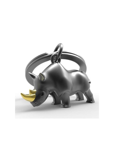 Metalmorphose Rhino Anahtarlık