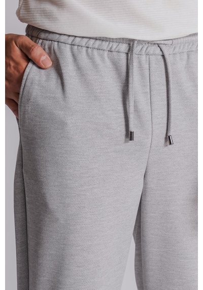 Braccas Erkek Yandan Cepli Beli Lastikli Relaxed Fit Jogger Pantolon Lacivert Gri