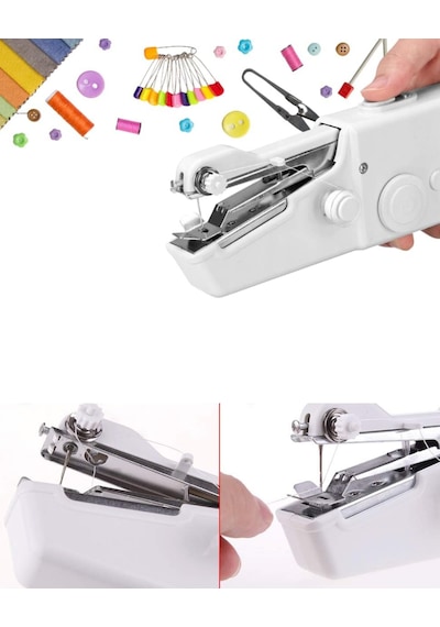 Pratik Mini Dikiş Makinesi Yeni Başlayanlar İçin Taşınabilir
