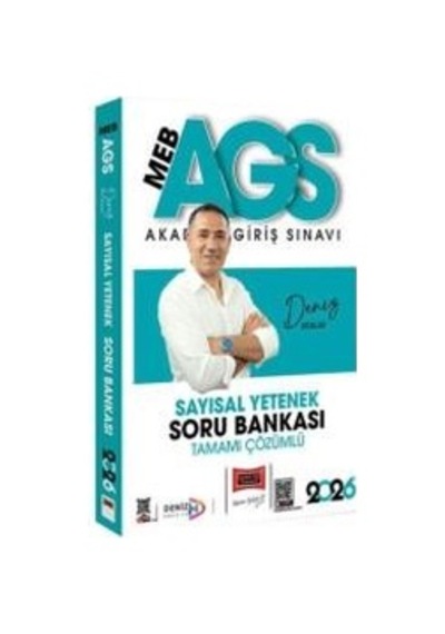 Meb Ags Sayısal Yetenek Soru Bankası Tam. Çöz. 2026 - Deniz Atalay - Yargı
