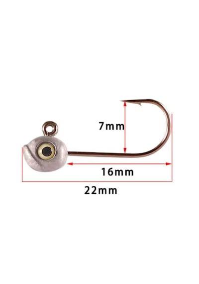 Hokkaido 4 Adet 1 Gram Jig Head,zoka