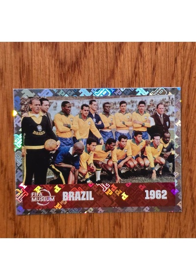 Fıfa Museum Brazil 1962 Fcw12 Sticker