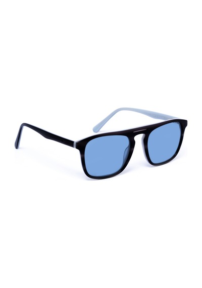 Görüşbaz Pilook Unisex / Erkek Güneş Gözlüğü Uv400 Koruma Retro Model Zeus Serisi Siyah