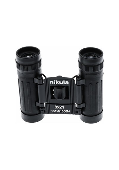 Nikula 8x21 El Dürbünü - Siyah - Kauçuk Kaplama Siyah