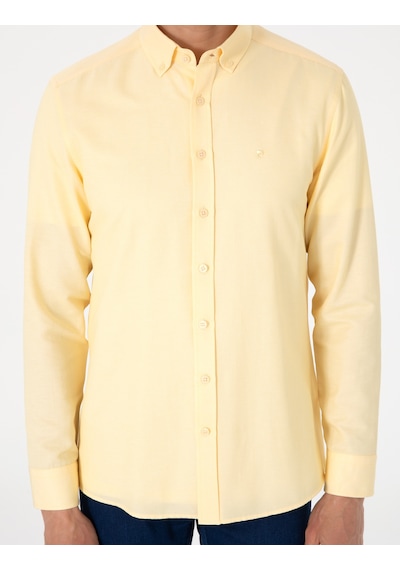 Pierre Cardin Erkek Sarı Gömlek Desenli 50306996-vr044 Sarı Pierre Cardin Erkek Sarı Gömlek Desenli 50306996-vr044 Sarı