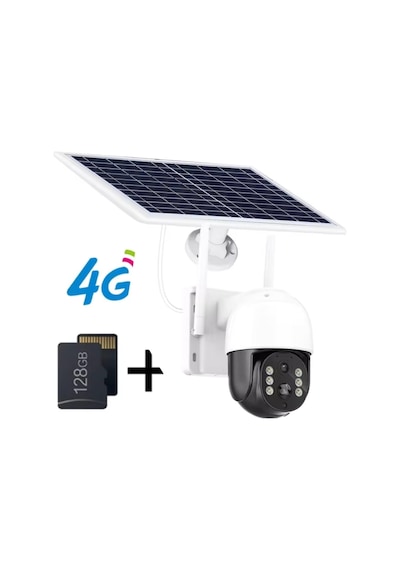 Apricot Ap-cs3030-4g Solar Panelli Kablosuz Sim Kartlı Dış Mekan 360 Derece Güvenlik Kamerası