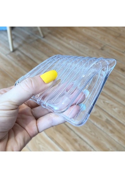 Xiaomi Mi 10 Trunk Lines İnce Soft Silikon Kılıf- 5775 Siyah