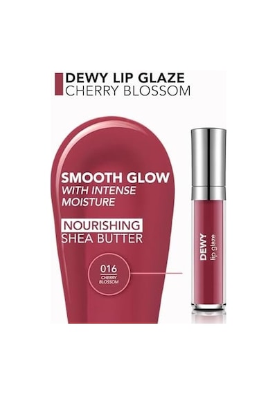 Dewy Lip Glaze Nemlendirici Etkili Yarı Transparan Dudak Parlatıcısı 0