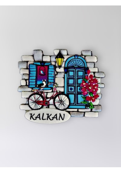 Sinop Polyester Kabartmalı Magnet 7x6,5 Cm Şehir Magneti Dekoratif Hediyelik Buzdolabı Süsü Kod:1278