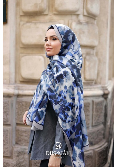 Mimiyum Sarmaşık Leopar Şal Gri