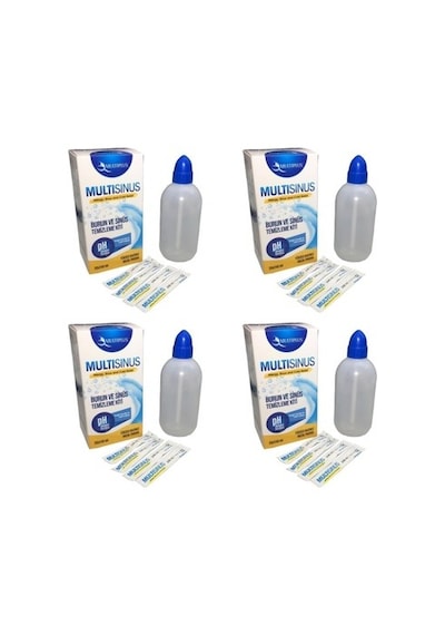 Multiplus Multi Sinüs Rinse Burun Ve Sinüs Temizleme Kiti 4'lü
