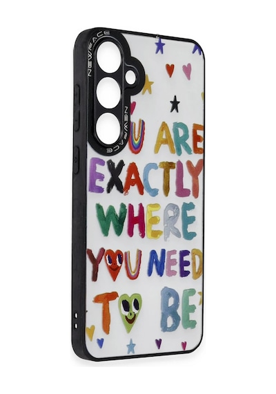 Mey İthalat Samsung Uyumlu Galaxy A15 4g Kılıf Mirror Desenli Kapak - Mirror - 10 Beyaz