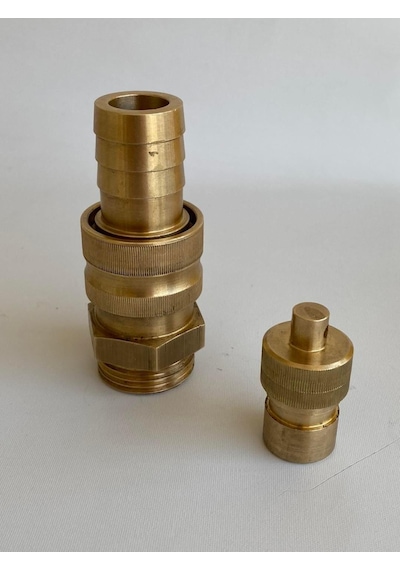 Gemü Hava Sıvı Valfi Pirinç Bağlantı Adaptörü 17mm