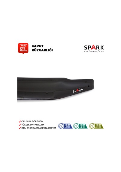 Volkswagen Amarok 2010-2022 Yıl Aralığı Uyumlu Kaput Rüzgarlığı 4mm