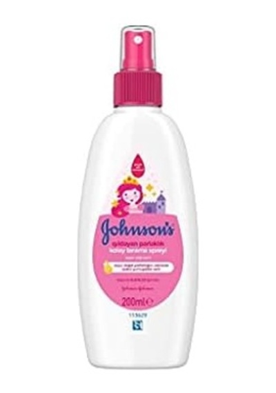 Baby Işıldayan Parlaklık Kolay Saç Tarama Spreyi 200 Ml Açik Gri