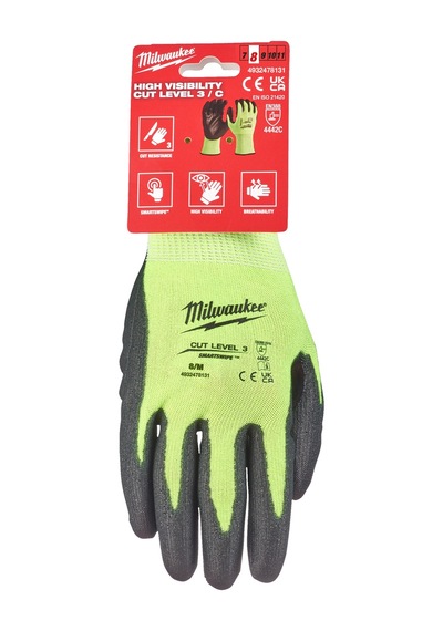 Milwaukee 3.derece Kesik Koruyucu Eldiven 11/xxl 4932478134