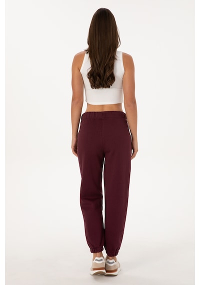 U.S. Polo Assn. Kadın Bordo Jogger Eşofman Altı 50307736-VR177