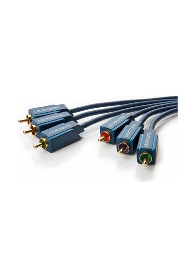 3x Rca-3x Rca 5m Clıck Tronıck Kablolar