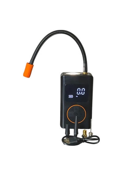 Pars Pr-1080 Taşınabilir Şarjlı Dijital Lastik Şişirme Pompası 150psi 12v 2.0ah 1 Adet