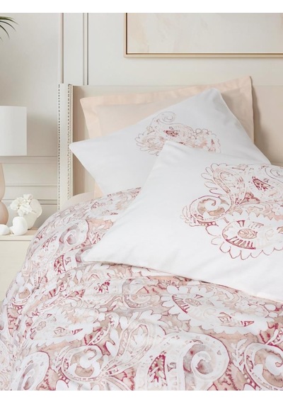 Cotton Box Bohem Nevresim Takımı Çift Kişilik Serava Somon Çok Renkli
