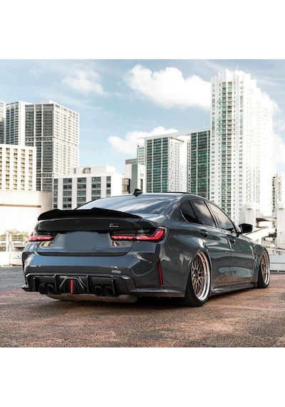 Bmw Aksesuar G20 2020+ Uyumlu Psm Spoiler İthal Pianoblack Boyalı