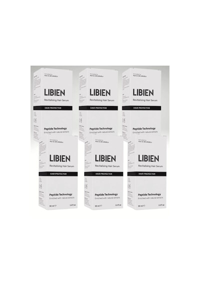 Libien Saç Serumu Erkekler için 6 x 50 ML
