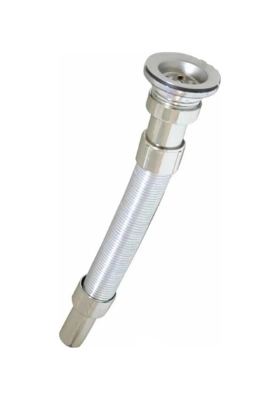 Krom Kaplama Körüklü Lavabo Sifonu 33-80 Cm. Diğer