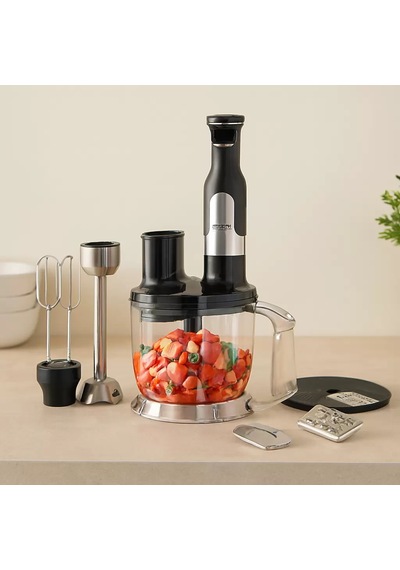 El Multi Blender Seti - 2 Hız, Paslanmaz Çelik Bıçak, 2 L Hazneli