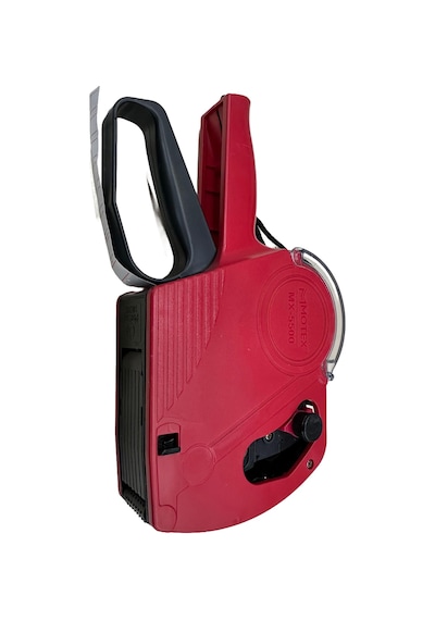 Motex Mx-5500 Etiket Makinesi Fiyatlandırma Etiket Tabancası Yeni Sürüm 8 Hane Kırmızı