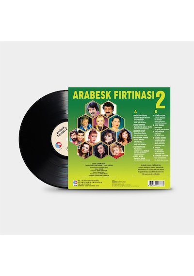 Arabesk Fırtınası 2 - Çeşitli Sanatçılar Plak