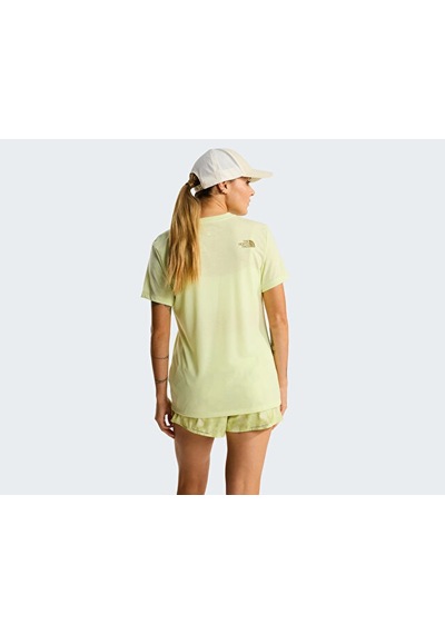 The North Face W Bıtmap Sılhouette Short Sleeves Tee-gr Kadın Outdoor Tişörtü Nf0a8g0cg6o1 Sarı