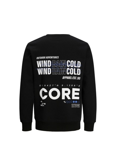 Jack & Jones Erkek Sırt Baskılı Sweatshirt 12223238 001
