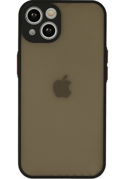 Apple iPhone  Uyumlu- 15 Kılıf Montreal Silikon Kapak - Siyah