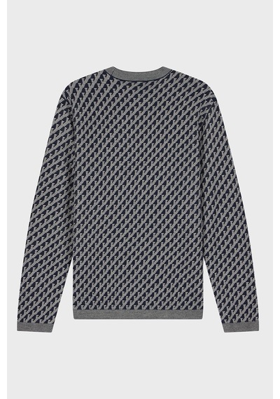 Emporio Armani Logolu Jakarlı % 100 Yün Bisiklet Yaka Kazak Erkek Kazak Em006360 Af27946 Fb066 Lacivert Emporio Armani Logolu Jakarlı % 100 Yün Bisiklet Yaka Kazak Erkek Kazak Em006360 Af27946 Fb066 Lacivert