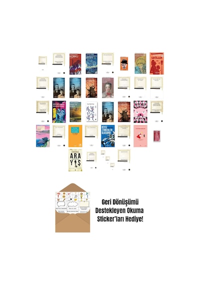 En Çok Okunan Dünya Edebiyatı Kitapları 36 Kitap Set