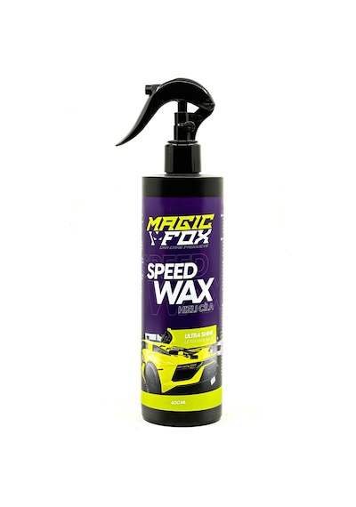 Magicfox Seramik Katkılı Hızlı Cila Ve Lastik Parlatıcı Seti 2 X 400 Ml
