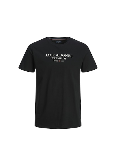 Jack & Jones Erkek T Shirt 12217167 Siyah Siyah